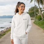 Unisex Premium-Hoodie mit gestickten Logo