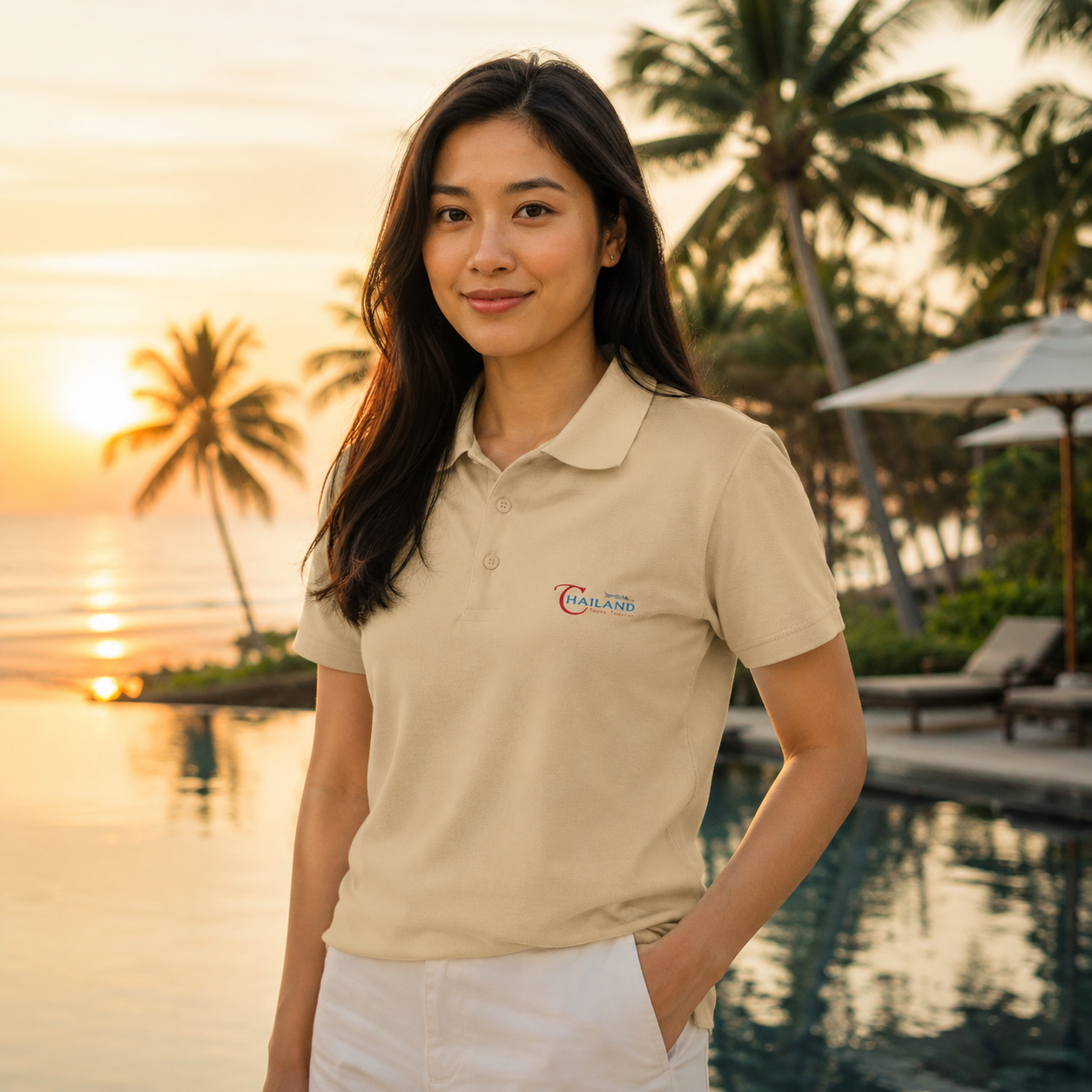 Premium Frauen Poloshirt