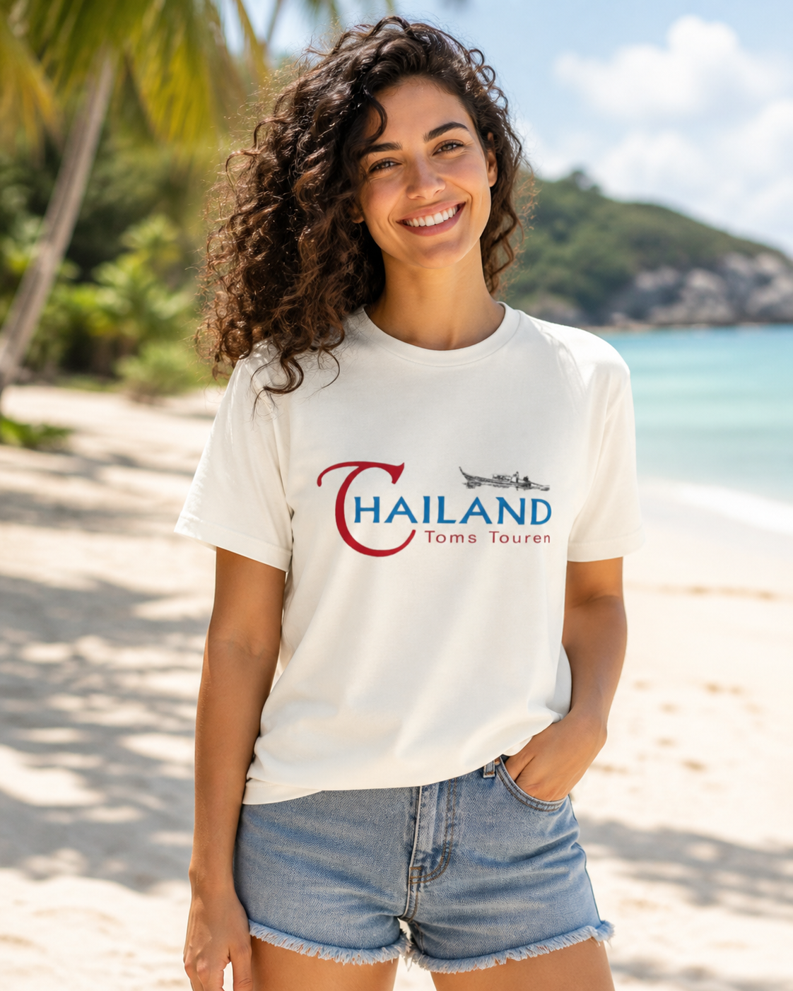 Lockeres Damen-T-Shirt