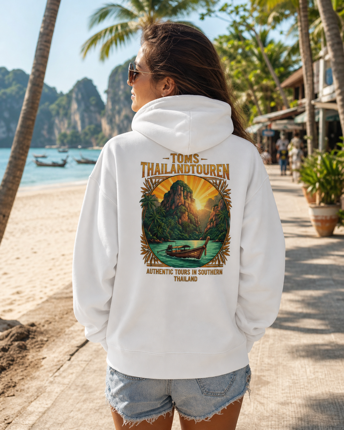Unisex Heavy-Blend Zip Hoodie mit Design