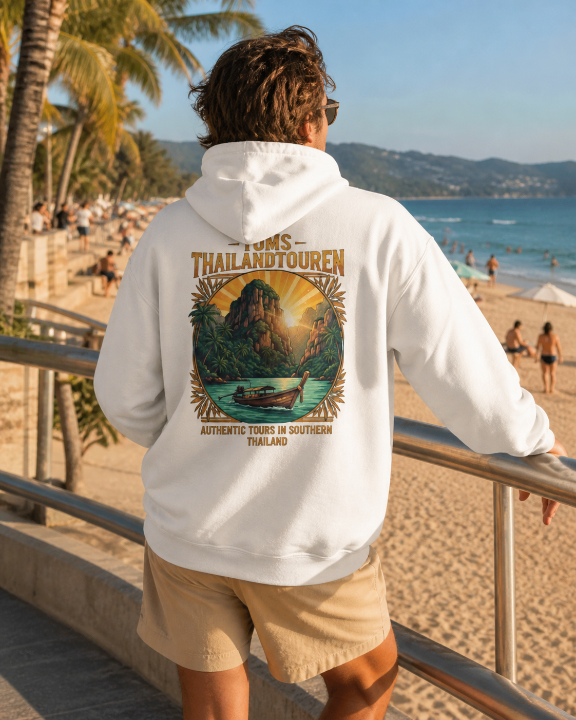 Unisex Heavy-Blend Zip Hoodie mit Design