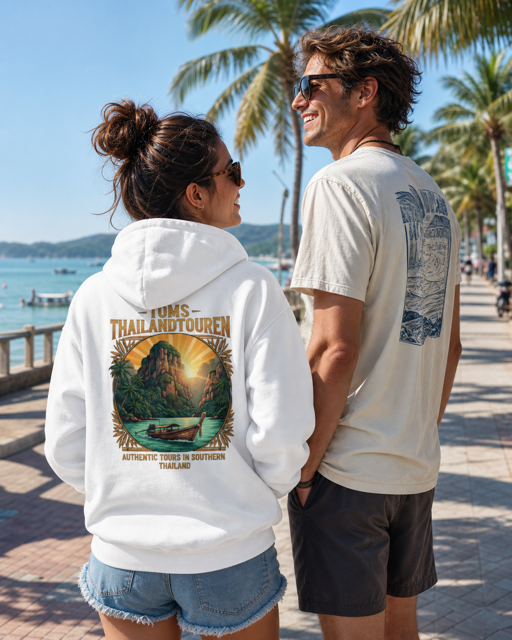 Unisex Heavy-Blend Zip Hoodie mit Design