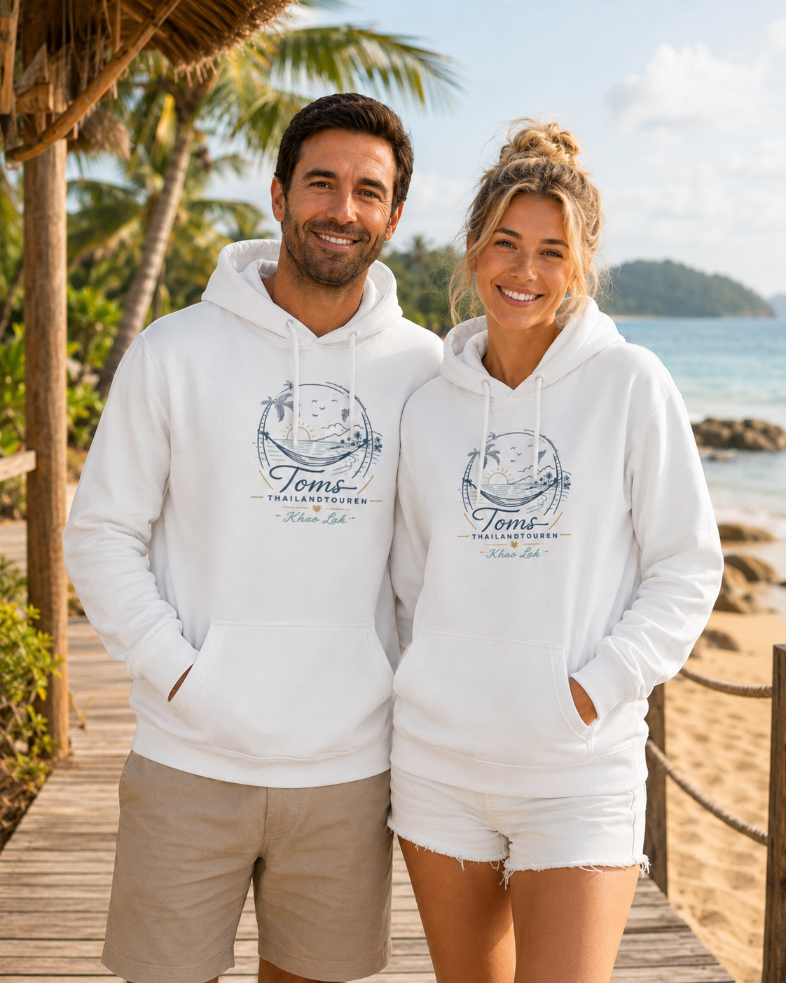 Toms Thailandtouren Khao Lak Unisex-Hoodie – Bild 2
