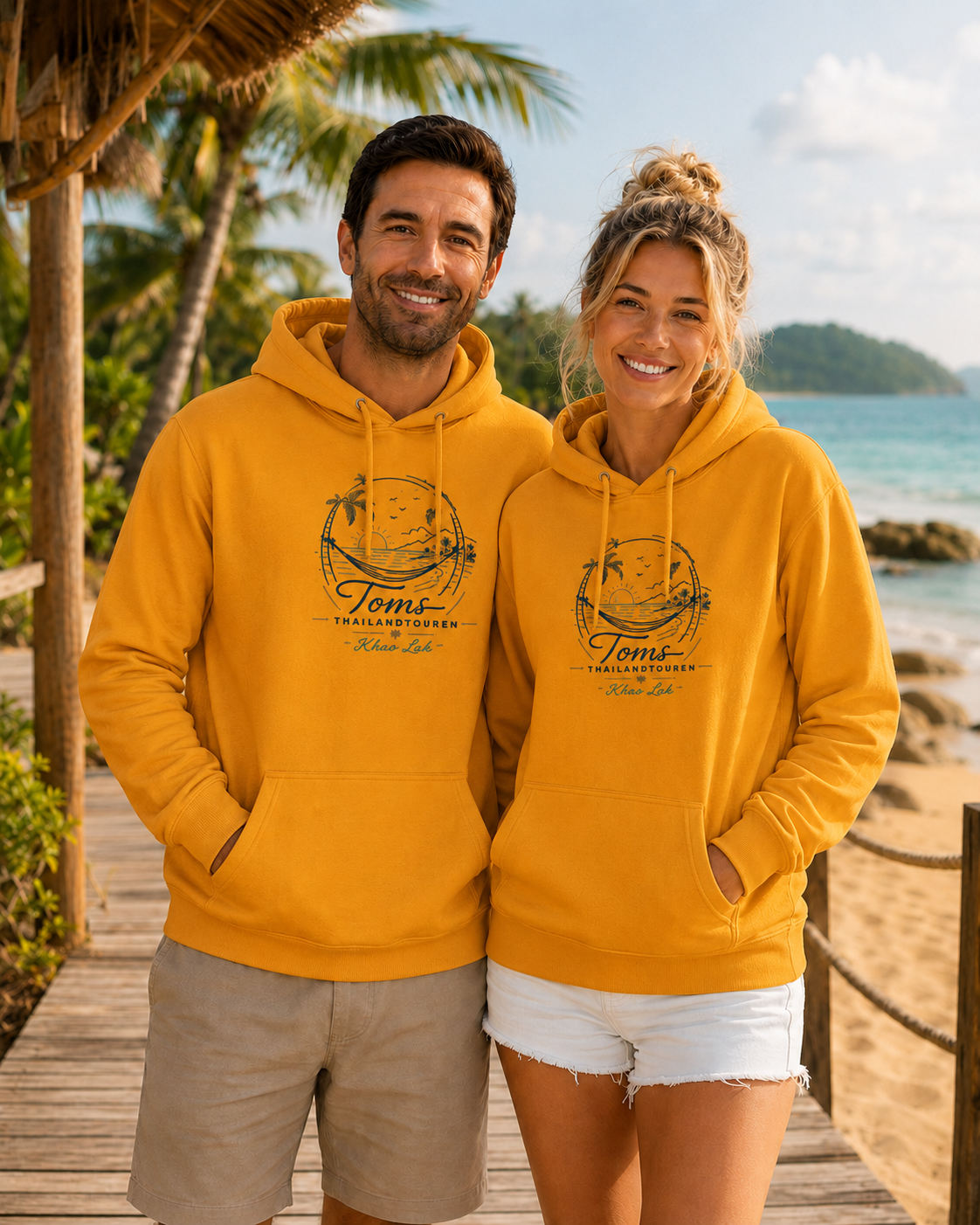 Toms Thailandtouren Khao Lak Unisex-Hoodie – Bild 3